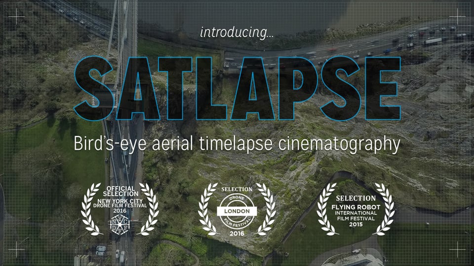 SATLAPSE - Aerial Timelapse Cinematography