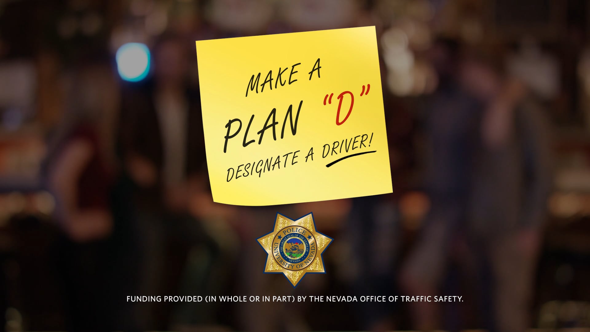 University of Nevada - Impaired Driving PSA