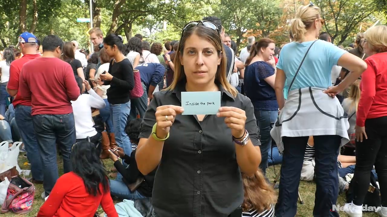Pope in Central Park
