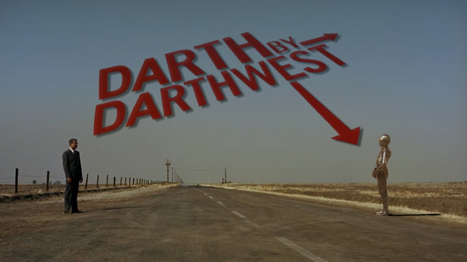 "DARTH BY DARTHWEST" - "VADOR AUX TROSSES". Krátky film.