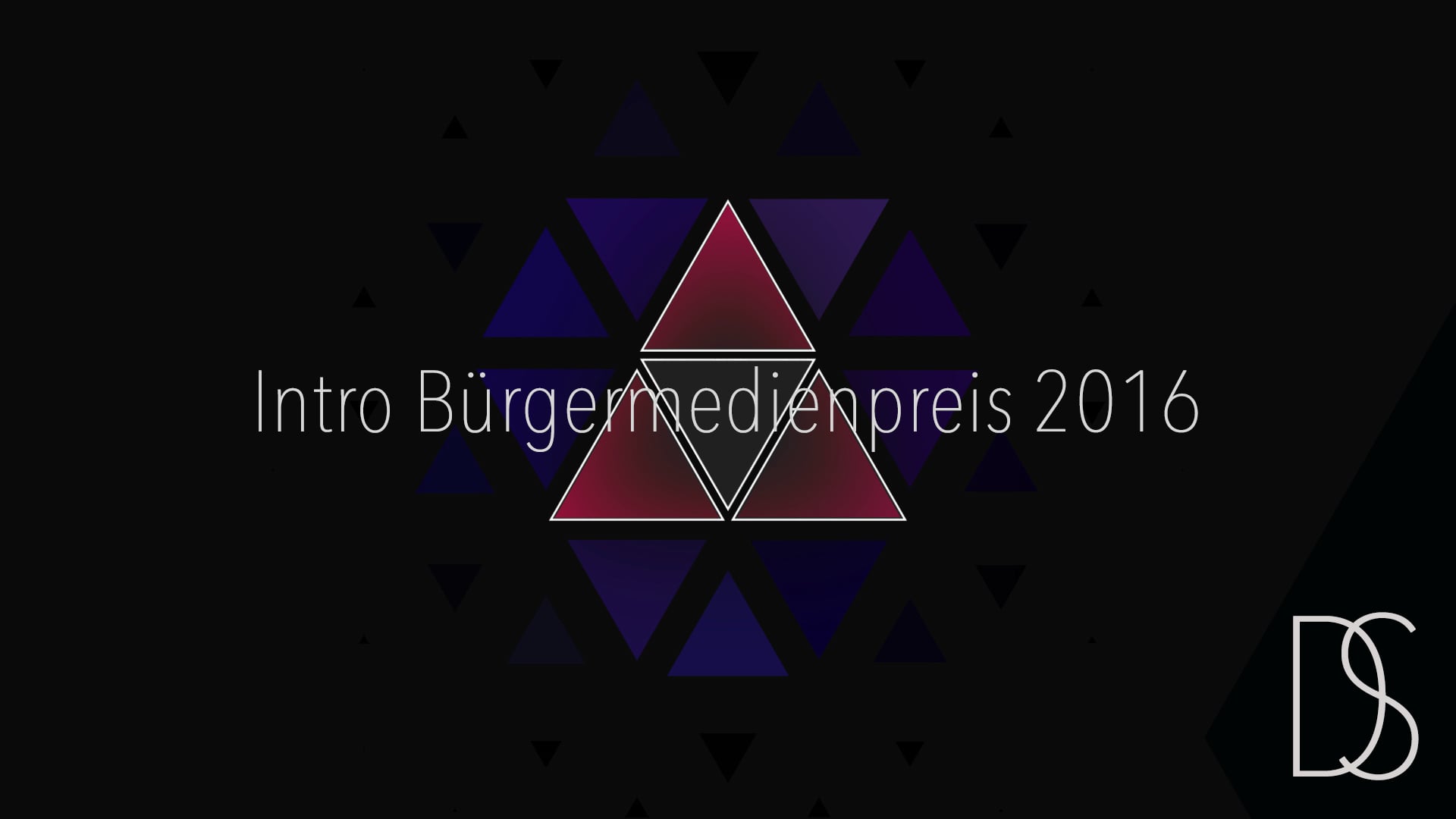 Intro zum Bürgermedienpreis 2016