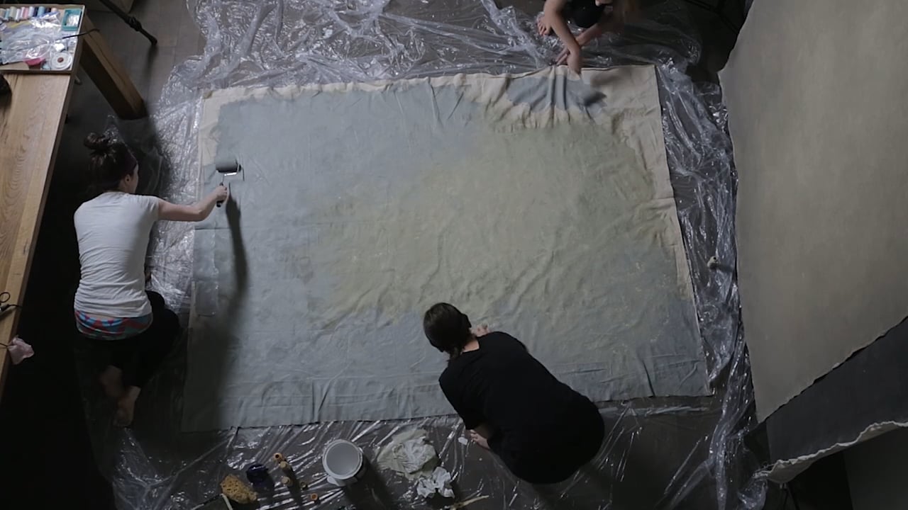 DIY Backdrop Painting The Portrait System