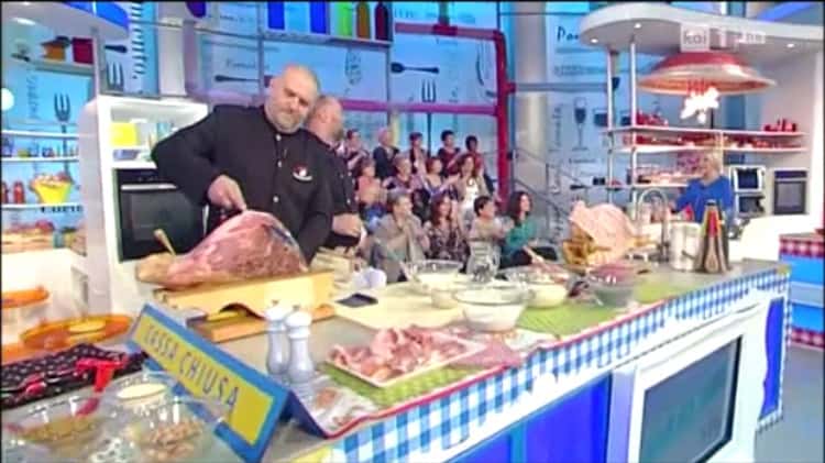 Paciotti Salumeria a La Prova del Cuoco 10 05 2016 Stefano