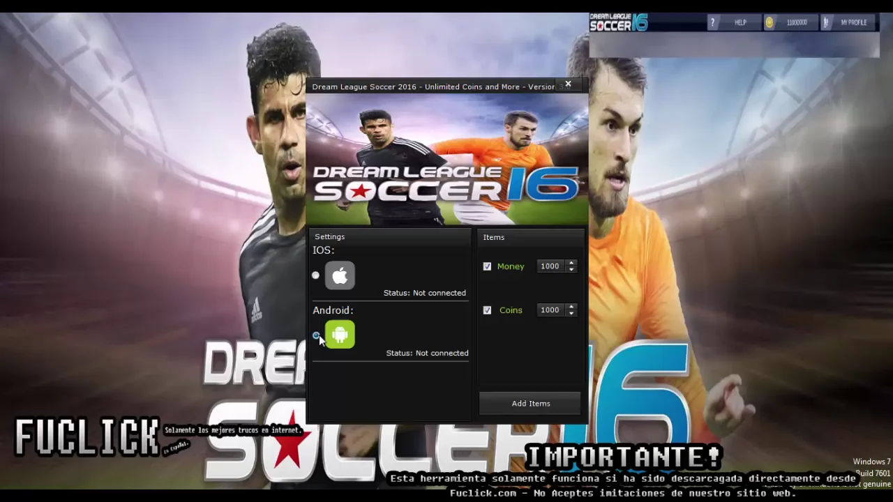 Dream League Soccer 2016, Software