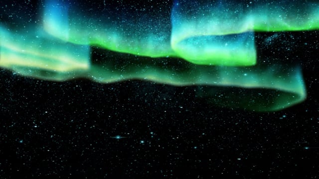 Northern lights. Cosmos background. Aurora animation. Purple and Blue.  seamless loop. 30212623 Stock Video at Vecteezy