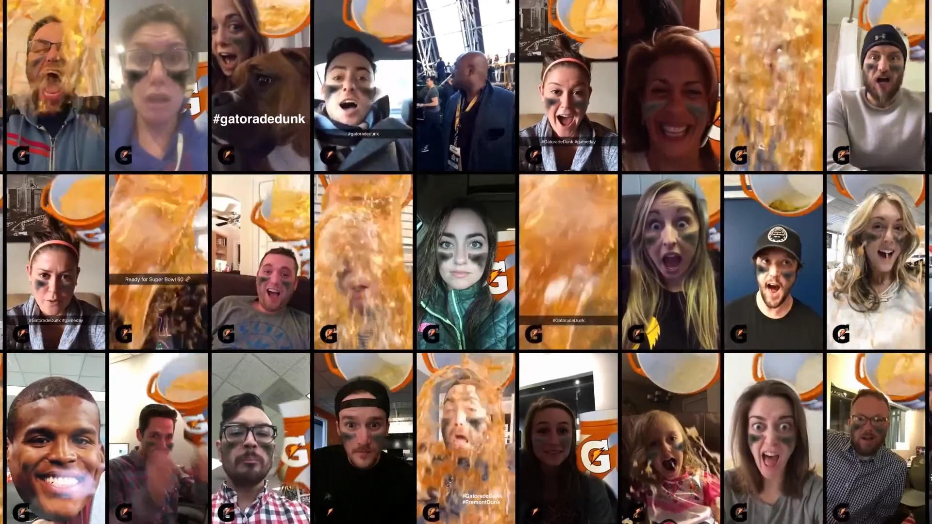 Gatorade Is Reprising the Super Bowl Dunk on Snapchat