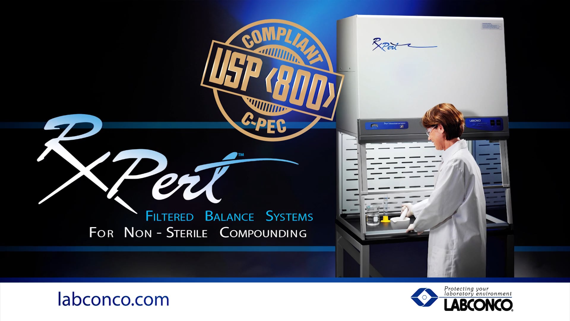 Labconco | Filtered Balance Systems for Non-Sterile Compounding | 2016  Pharmacy Platinum Pages on Vimeo