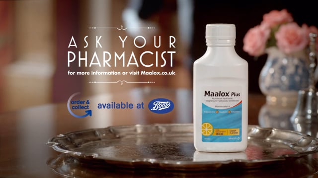 Maalox Plus - 'The Sensible Solution'