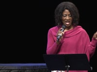“Jesus is a warrior who battles his enemies to the sound of praise.” <strong>(08:47)</strong>