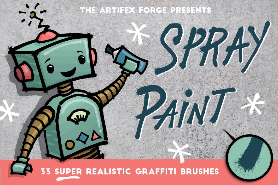Spray Paint Brushes Illustrator Tutorial on Vimeo