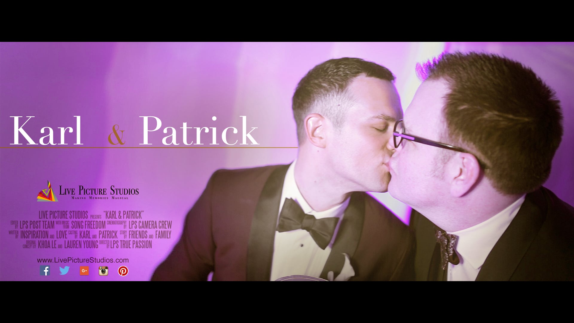 Karl and Patrick Wedding Highlight at the Maritime Parc, NJ