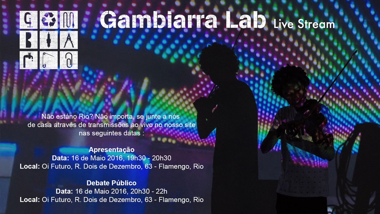 Gambiarra live stream teaser on Vimeo