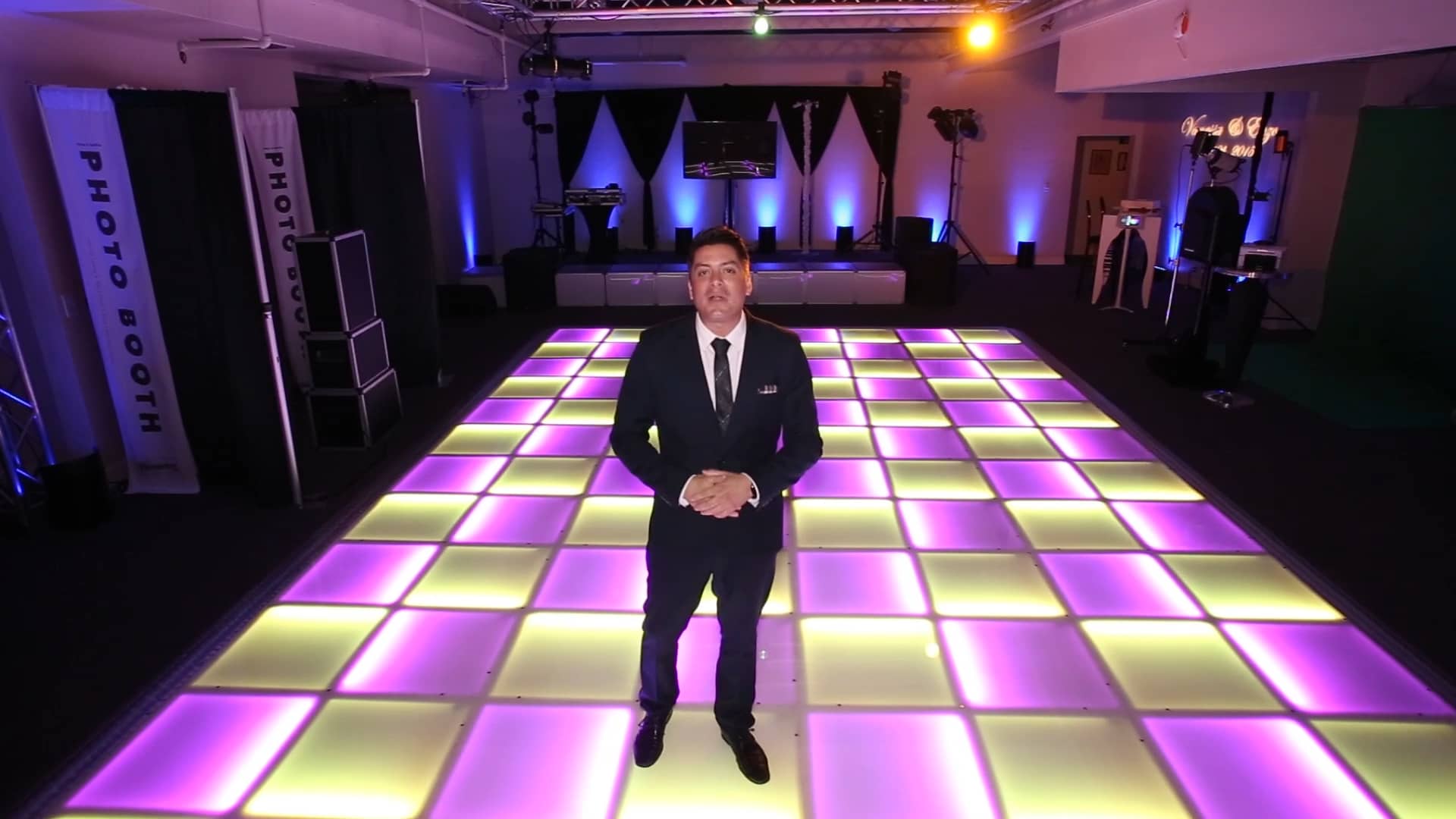 LED dance floor Rental Bay Area on Vimeo