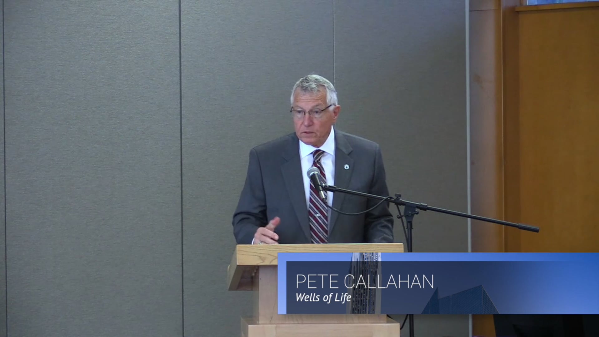 Pete Callahan: "Give Drink to the Thirsty"