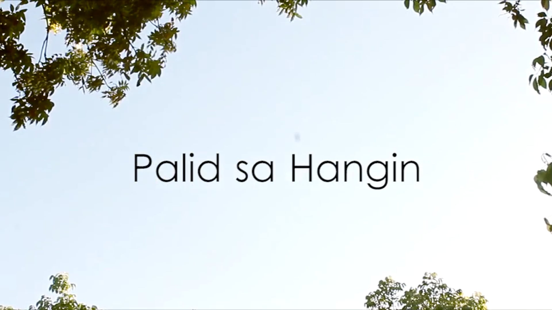 Palid Sa Hangin