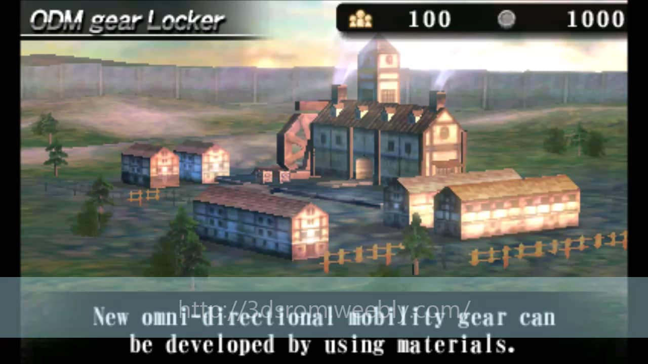 Attack on Titan Humanity in Chains 3DS Citra Emulator Download CIA ROM