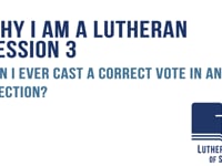 Can I ever cast a correct vote in an election?
