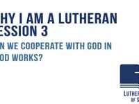 Can we cooperate with God in good works?