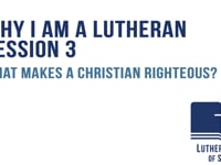 What makes a Christian righteous?