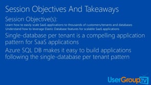 Scale out SQL Server PaaS in Azure Elastically