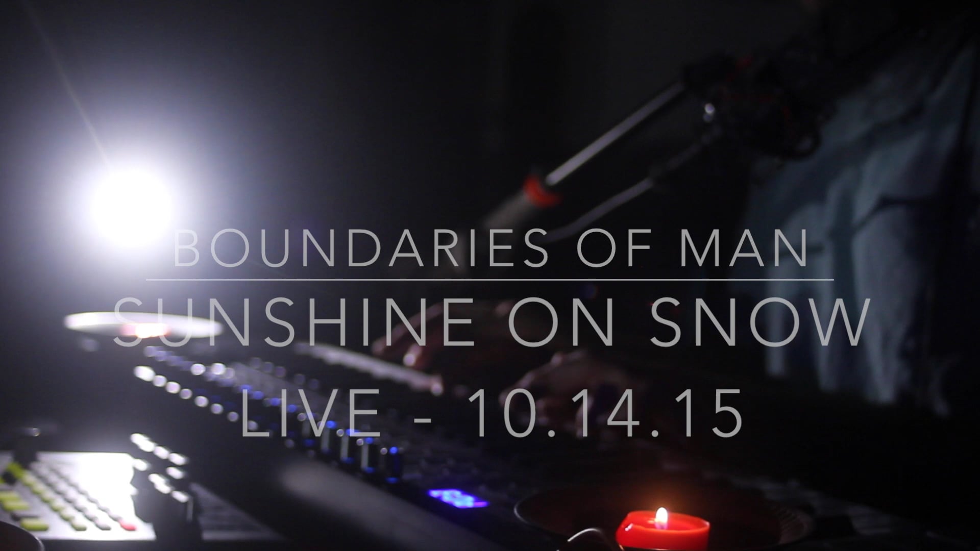 Sunshine on Snow (live jam)
