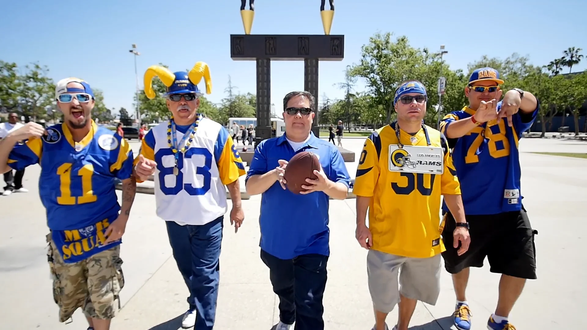 FEELS GOOD TO BE BACK! #BuiltForLA - Los Angeles Rams