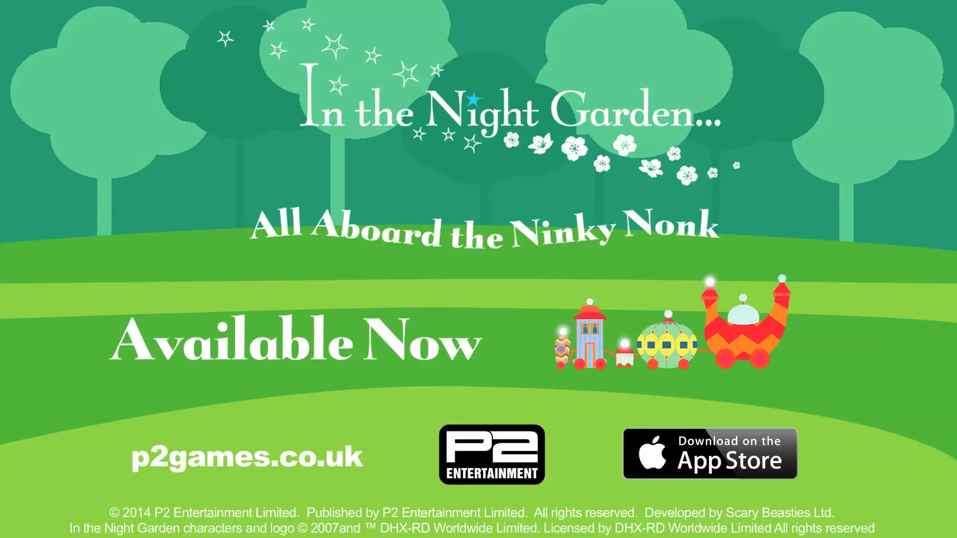 In the night garden cheap all aboard the ninky nonk