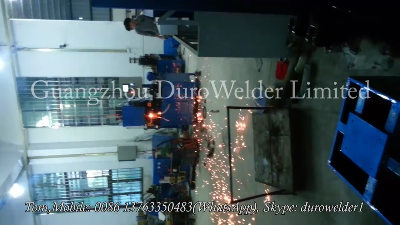 Automatic flash butt welding machine, steel rod weld, rebar weld, car ...