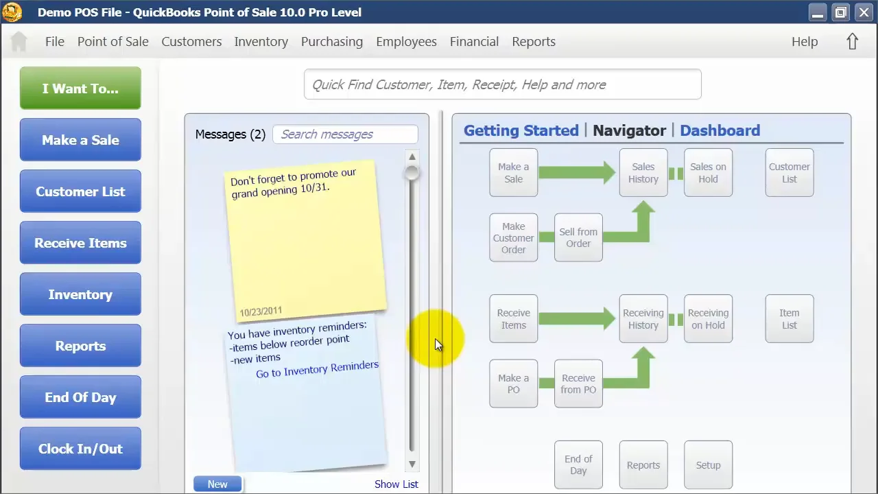 Quickbooks Pos: Items & Inventory: How To Create An Inventory Assembly 