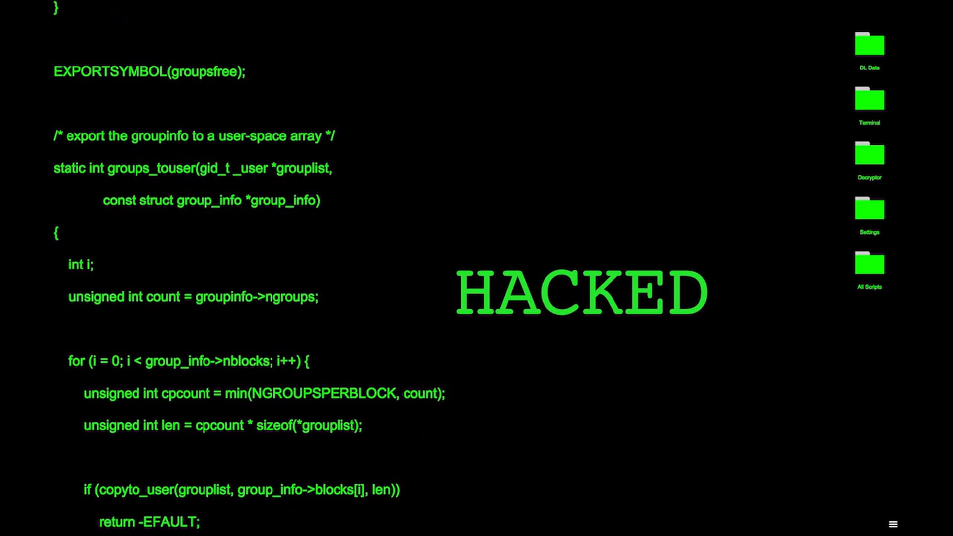 Script to Screen: Hacked (2016)