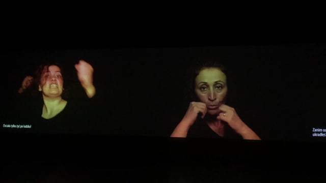Tooth for Tooth - Videoperformance Installation