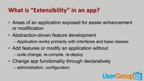 Exposing an Extensibility API for your Applications