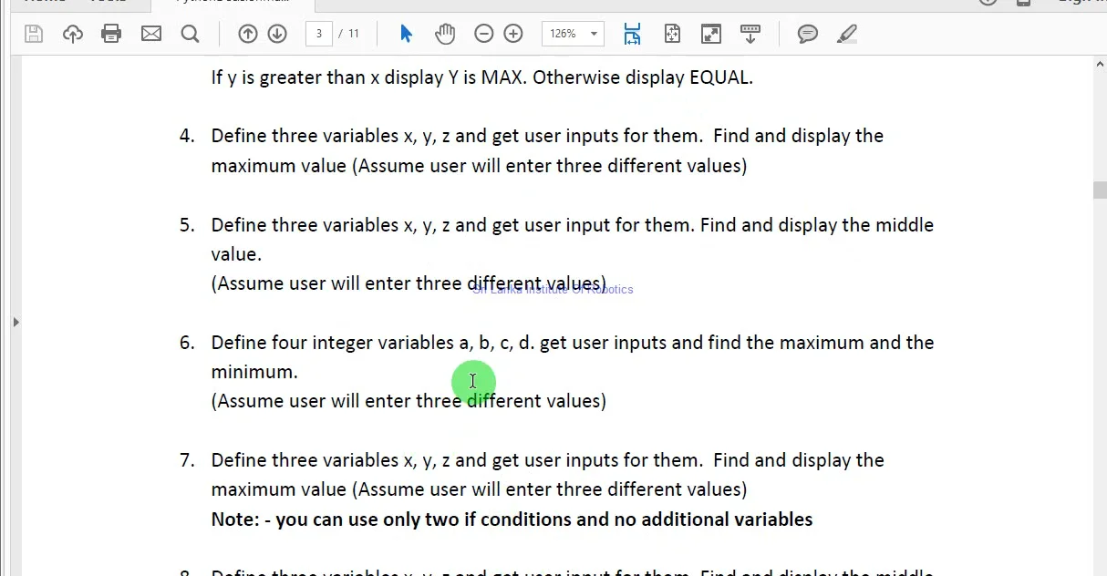 if conditions Examples 3 on Vimeo
