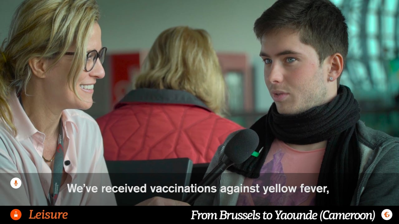 Reportage Vidéo, Micro Trottoir, pour une entreprise pharmaceutique