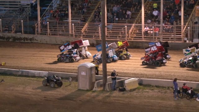 POWRi Speedway Motors 600cc Outlaw Micro League from Belle-Clair Speedway- April 15, 2016