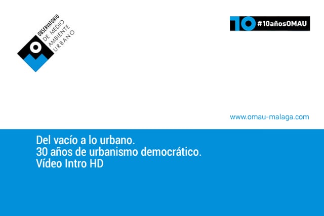 Del vaco a lo Urbano. 30 aos de urbanismo democrtico. Vdeo Intro HD