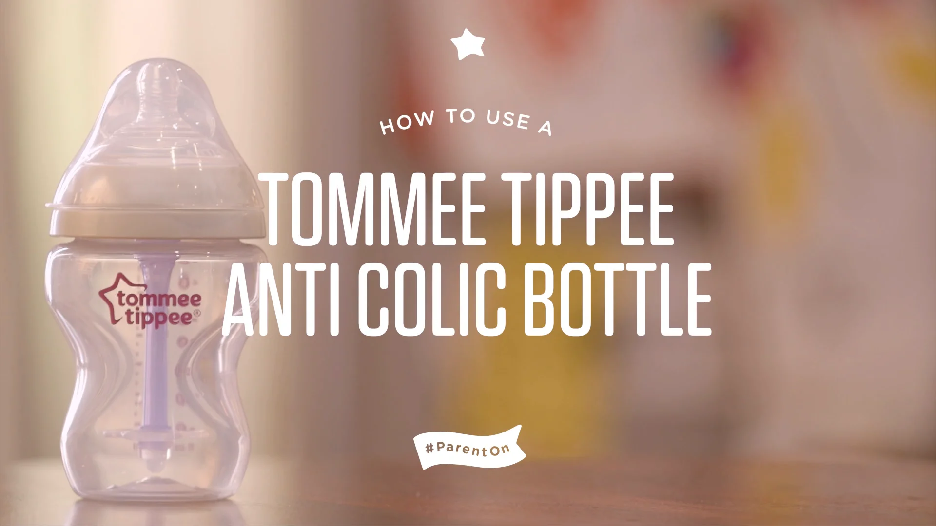 Can you use tommee tippee store anti colic bottles without the vent