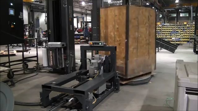 Wulftec SML150 & VM 9440 Strapper Wrapper Combo1 On Vimeo