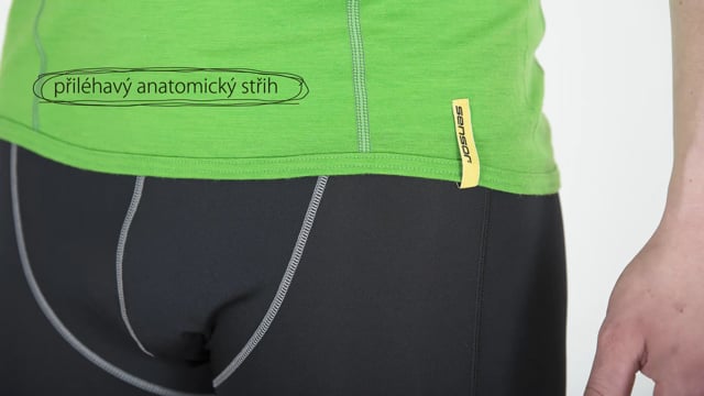 Презентація чоловічої термобілизни Sensor серії Merino Active