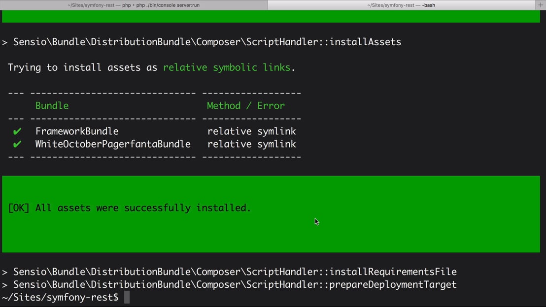 The Great Hateoas PHP Library > Symfony RESTful API Hypermedia, Links