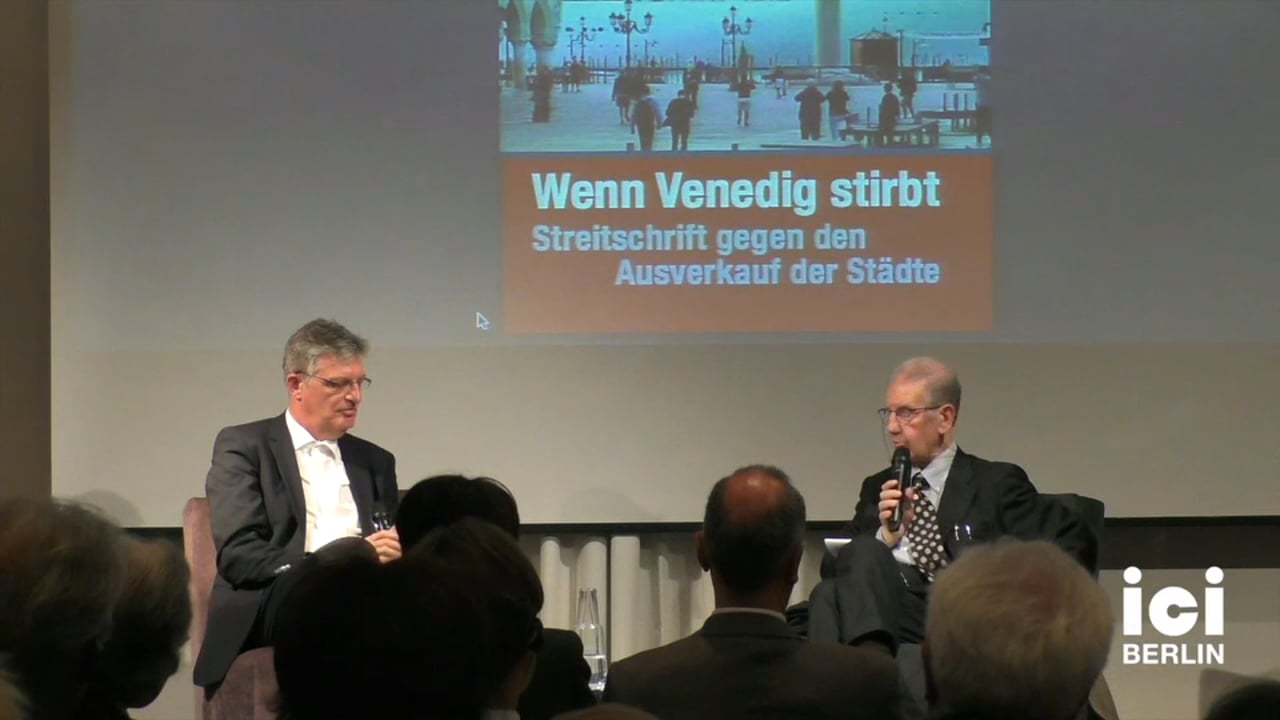 Diskussion mit Salvatore Settis und Lothar Mueller