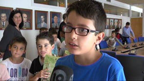 Els nens de 3r de l'Esculapi visiten l'Ajuntament
