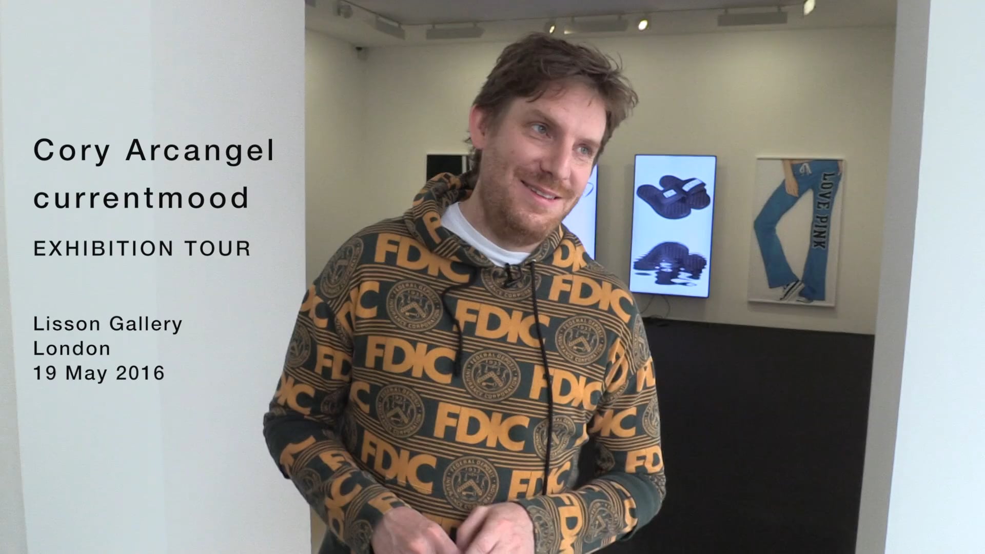 Cory Arcangel: currentmood | Exhibition tour, Lisson Gallery, London ...