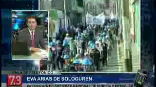 Entrevista a Eva Arias en TV Perú