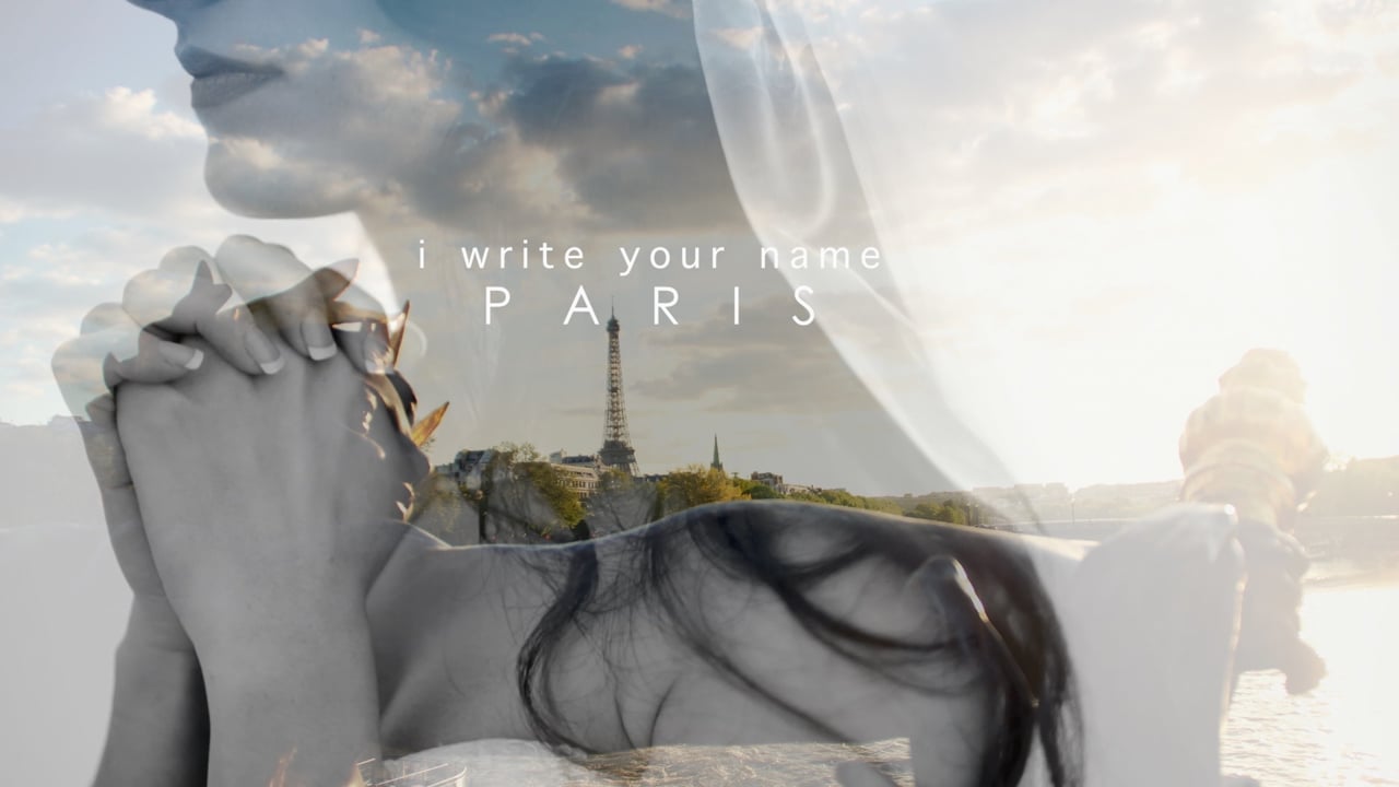 i write your name / wedding in PARIS