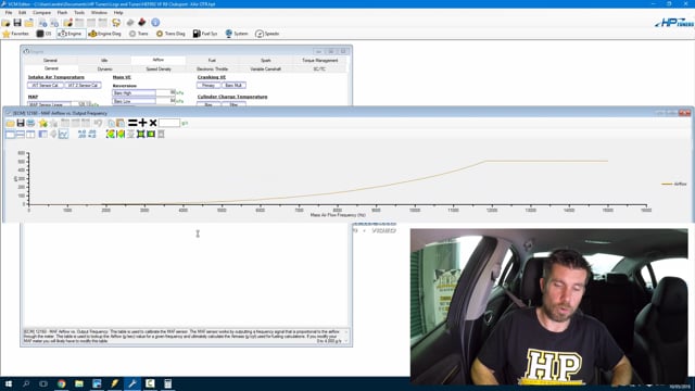 Ajuste práctico del reflash: Step 4: MAF/Injector Scaling