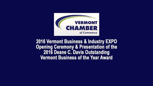 2016 VT Business & Industry EXPO Opening Ceremony