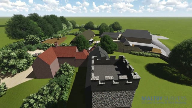 Falmer Court Farm - 3d CAD Model