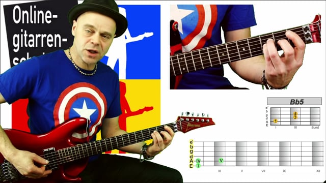 Blues in verschiedenen Tonarten