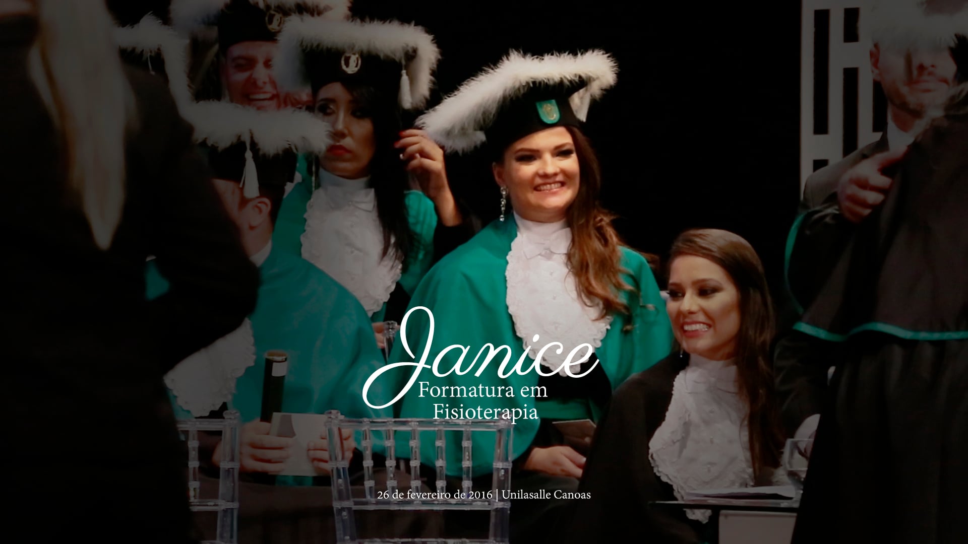 Formatura em Fisioterapia - Janice